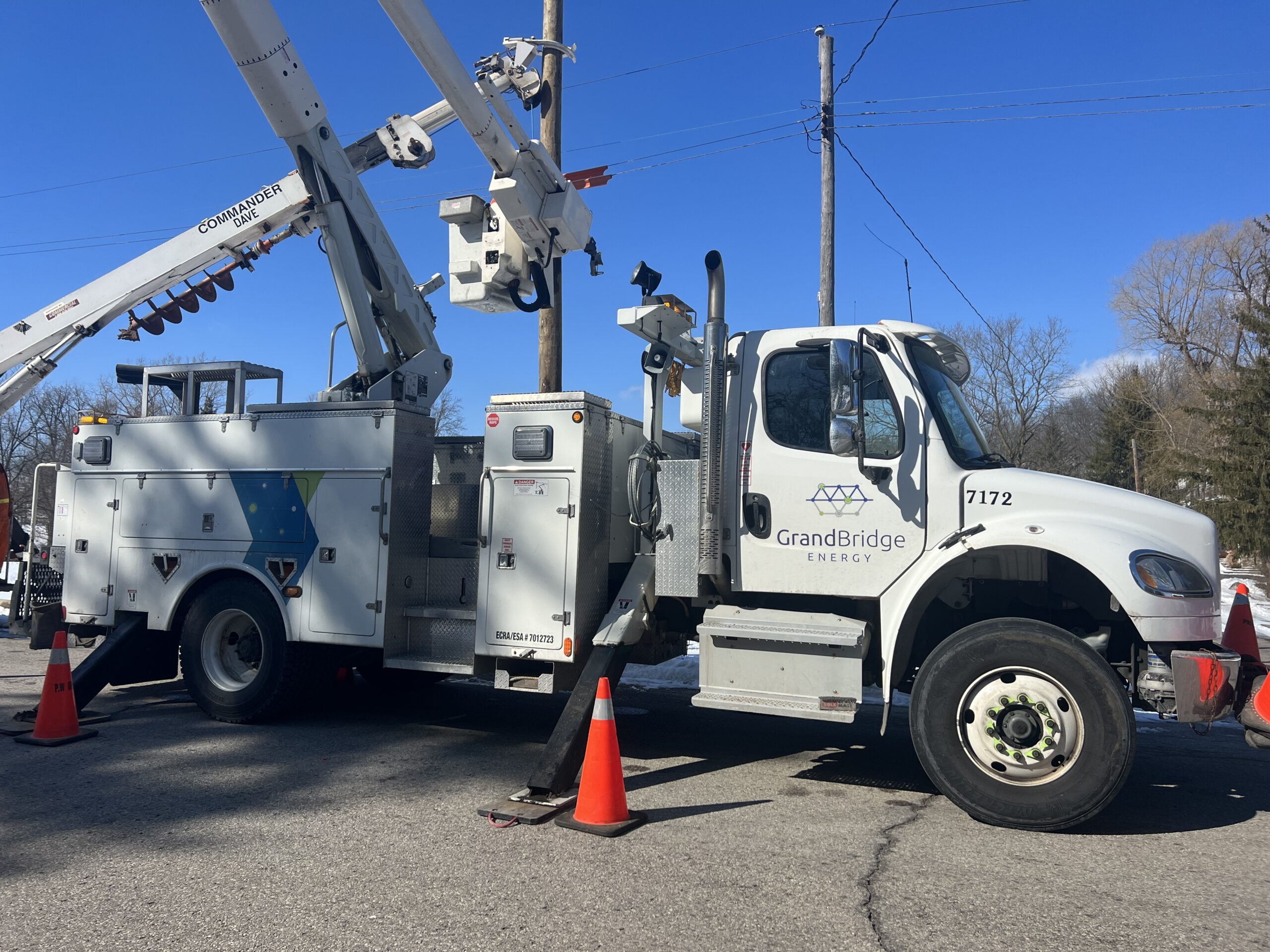 A GrandBridge Energy service truck