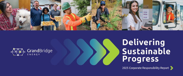 Cover of GrandBridge Energy 2025 Corporate Responsibility Report